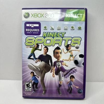 Kinect Sports Microsoft Xbox 360 Videospiel komplett CIB benötigt Kinect - Bild 1 von 4