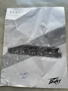 Peavey VSX Electronic Crossover operating guide 1994 - Bild 1 von 3