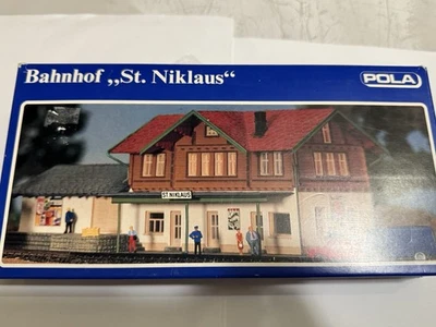 Pola Banhof St. Niklaus Model Train Station Kit - Image 1 of 3