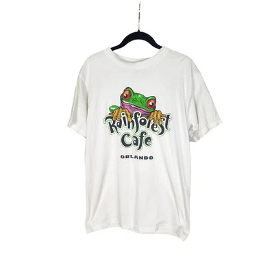 Vintage Rainforest Café Orlando T Hombre Mediano Foto 1 de 4