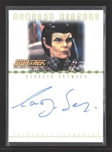 Rittenhouse Star Trek Next Generation Carolyn Seymour as Commander Toreth Auto - Picture 1 of 2