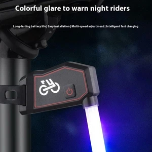 Bike Rear Light Photon Drop Warning Lamp Waterproof LED Bicycle Taillight - Bild 1 von 19