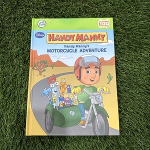 LeapFrog Tag + LeapReader book — DISNEY’S HANDY MANNY: MOTORCYCLE ADVENTURE - Picture 1 of 8