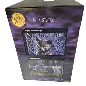 Disney Hocus Pocus Binx Statue Cat Spirit Halloween Thackery Tombstone Brand New - Picture 1 of 10
