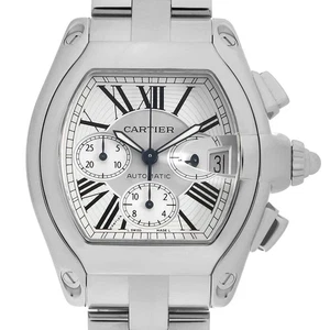Cartier roadster chronograph W62019X6 second hand mens - Picture 1 of 10