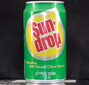SUN-DROP Soda 12 oz LATA *** Coca-Cola Embotellado Consolidado Charlotte NC * Vacío - Imagen 1 de 6