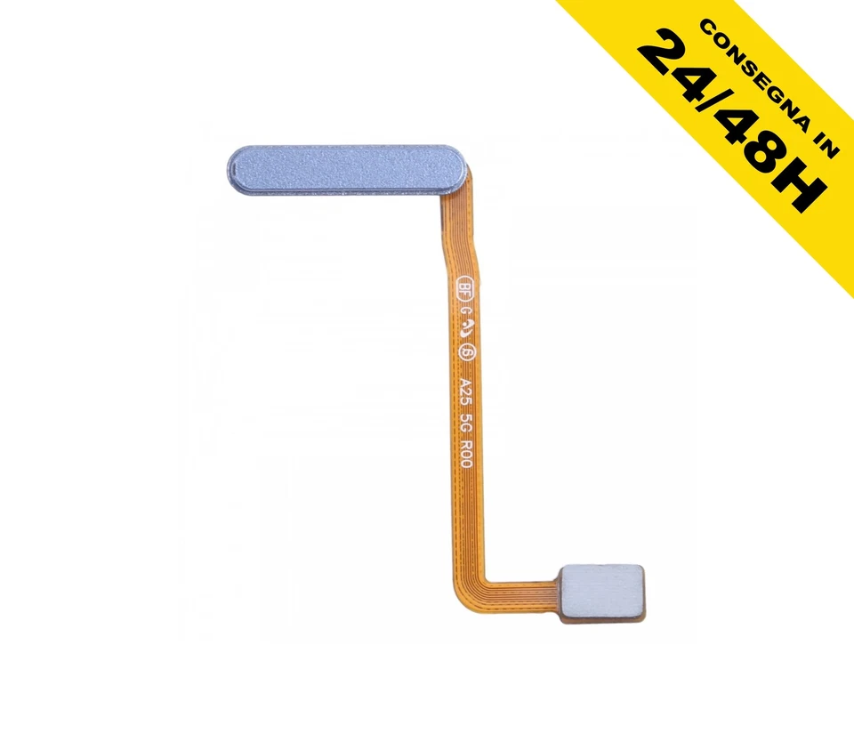 SENSORE IMPRONTA DIGITALE PER SAMSUNG GALAXY A25 SM-A256 FLEX BLU