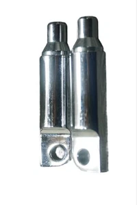 Kuryakyn 2.5" Male Mount Footpeg Extensions Chrome Harley Metric - Picture 1 of 5