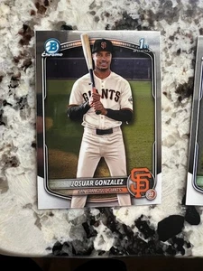 2025 BOWMAN CHROME 1st & PROSPECT ROOKIE CARD #s BCP153-BCP252 PICK YOUR CARD - Picture 1 of 49