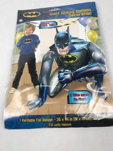 Batman 3D Airwalker 36x44" 3D Jumbo Party Foil Balloon Party Supplies (A1) - Picture 1 of 6