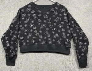 NUEVA Sudadera Cuadrada Clase de Arte Niñas M (7/8) Mangas Largas Negro Brezo - Imagen 1 de 13