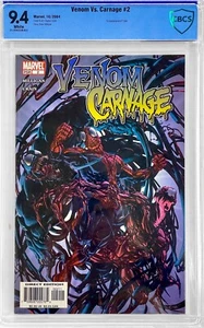 Venom vs Carnage #2 - 1st  Toxin Spawn of Carnage Venom Last Dance CBCS 9.4 CGC - Picture 1 of 2