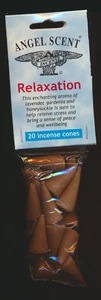 Relaxation, Angel Scent Incense, 20 Cone Bag, Buy One Get One Free - Picture 1 of 1