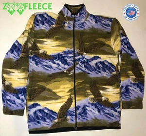 Abrigo Chaqueta de Animal ZooFleece Invierno Marrón Águilas Para Mujer Lanza Suéter S-L - Imagen 1 de 6