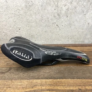 Selle Italia Flite Pro Link Seat Carbon Fiber Vintage Saddle Gel Perforated - Picture 1 of 14