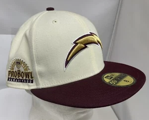 Los Angeles Chargers New Era NFL Pro Bowl Hawaii 1988 Parche Ajustado Talla 8 Gorra Gorra - Imagen 1 de 11