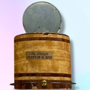 Vintage Novelty Milady's Perfum-a-Bar Robinson Cosmetic Display *Missing Vials* - Picture 1 of 8