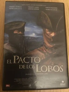 El Pacto de los Lobos Monica Belucci Vincent Cassel 2002 DVD Español French - Picture 1 of 6