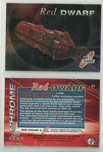 2002 Red Dwarf (Futera Platinum) CHROME "Chase Card" #C1 - Picture 1 of 1