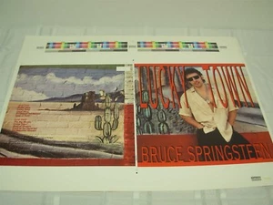 Bruce Springsteen 1992 ""Lucky Town"" portada original del álbum a prueba de arte - Imagen 1 de 8