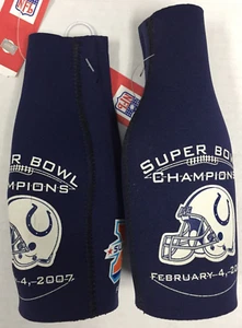 Indianapolis Colts NFL Super Bowl XLII Champions Bottle Suit 2 Pack - Picture 1 of 2