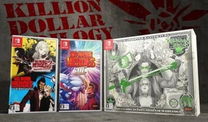 No More Heroes 3 KILLION DOLLAR TRILOGY Limited Edition Switch Marvelous w/Bonus - Picture 1 of 1