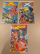 X-Factor #23 & #71 Marvel Comics 1st Appearance Archangel 1987 & X-Force #1 