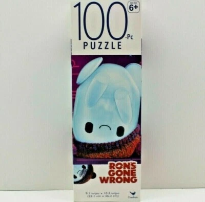 Jigsaw Puzzle 100 Pieces Ron's Gone Wrong 20th Century Studios 9 X 10 Cardinal - Image 1 of 3