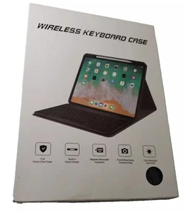 RoHS TASTATUR HÜLLE FÜR iPAD PRO 12,9" KABELLOS ABNEHMBAR schwarz - Bild 1 von 2