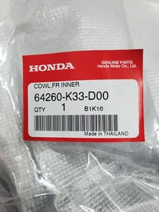 Genuine OEM 2015-2021 CBR300R Upper Front Dash Instrument Cover Fairing Cowling - Picture 1 of 2