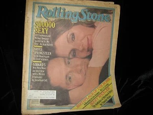 Rolling Stone Magazine-Bruce Springsteen-Jill Clayburgh-Michael Douglas-1980 - Picture 1 of 5