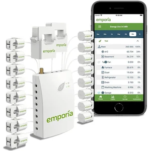 Emporia Vue Gen 2 Smart Home Energy Monitor with 16 x 50A and 2 x 200A sensors - Picture 1 of 1
