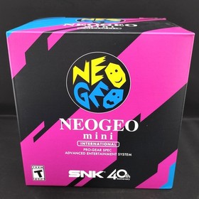 SNK NEOGEO MINI INTERNATIONAL [Neo Geo Mini] Unopened items now in stock!