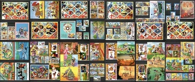Composición de dibujos animados de Walt Disney [9] 50 diferentes juegos y s/s MNH #CNA345 Foto 1 de 4