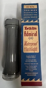 Vtg Kwik-Lite Usona Mfg Waterproof Flashlight Original Packaging Made USA (A5) - Picture 1 of 11