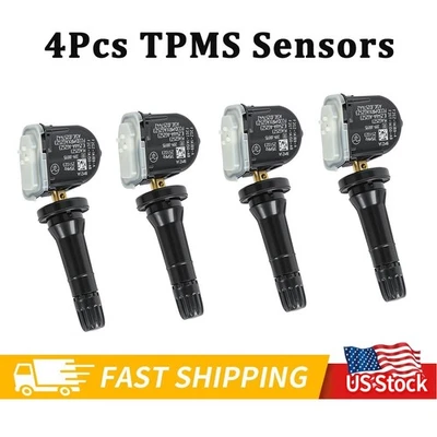 4x sensores de pressão de pneus TPMS para 2018-2021 Ford Ecosport / Explorer 2016-2019 - Imagem 1 de 4