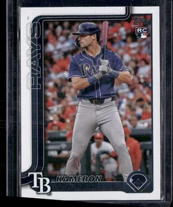 2025 Topps #84 Kameron Misner Tampa Bay Rays novato - Imagen 1 de 2