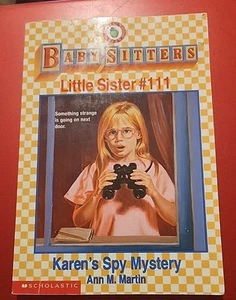 Baby-Sitters Little Sister #111 - Karen's Spy Mystery By Ann M. Martin Paperback - Picture 1 of 2