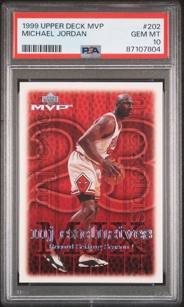 Michael Jordan PSA 10 Graded Basketball Trading Cards for sale | eBay