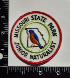 MISSOURI STATE PARK Aufnäher Junior Naturforscher Bügelbild PATCH Red Bird hochwertig - Bild 1 von 6