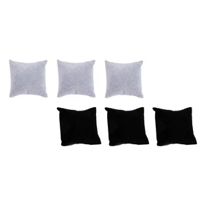 6 Pcs Pillow Jewelry Box Bracelet Watch Inserts Small Display Pillows - Picture 1 of 12