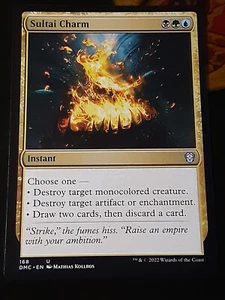 Sultai Charm , Commander Dominaria United , NM , MTG , FREE SHIPPING - Picture 1 of 2
