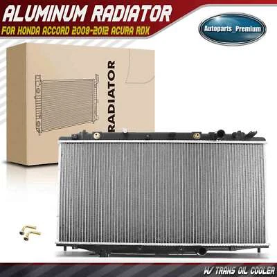 Radiador con enfriador de aceite para Honda Accord 2008-2012 Acura RDX 2013-2018 automático Foto 1 de 4