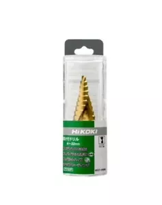 HIKOKI 1/4" SECHSKANTSCHAFT SPIRAL STUFENBOHRER (10 GRÖßEN / 4~22mm) 0037-4480 - Bild 1 von 2