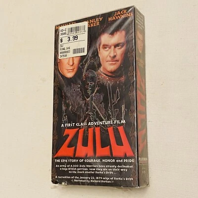Zulu Platinum Edition VHS 1964 Michael Caine Brand New Sealed Original Movie - Image 1 of 4