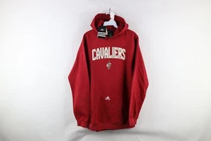 Deadstock Vintage NBA Hardwood Boys XL Cleveland Cavaliers Basketball Hoodie Red - Picture 1 of 13