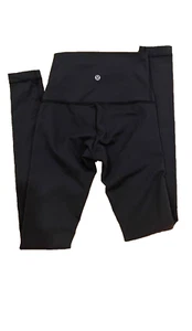 Prístino Lululemon tiro alto negro Wunder debajo leggings 2 largo largo - Imagen 1 de 4