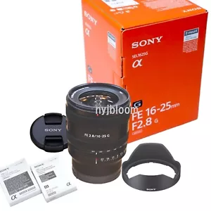 New SONY FE 16-25mm f2.8 G Lens E-Mount (SEL1625G) Full-Frame - Picture 1 of 7