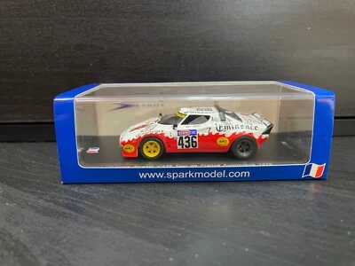 1/43 LANCIA STRATOS #436 TOUR DE FRANCE AUTOMOBILE 1976 SPARK SF009 - Immagine 1 di 4