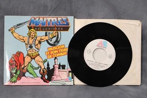 Masters of The Universe Musclor Combat Tiger 45T Disc Book Vinyl 1983 French - Picture 1 of 4